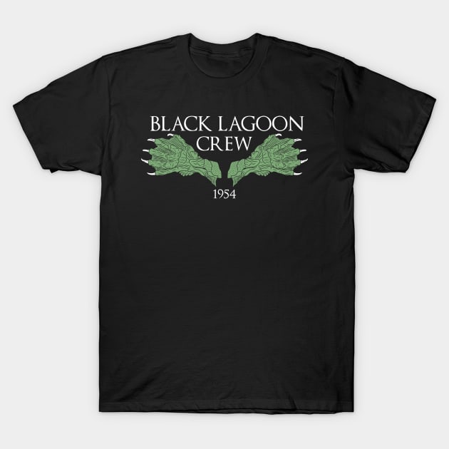 Black Lagoon Crew T-Shirt by LoudMouthThreads